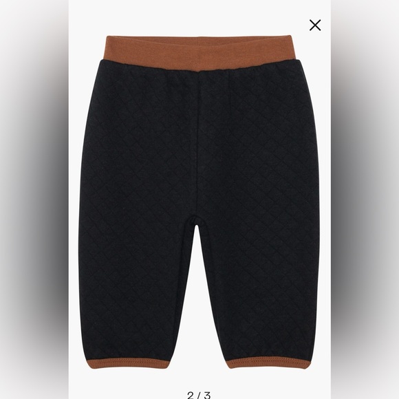 PL Baby By Petit Lem Quilted Colorblock Jogger Set - Picture 2 of 7